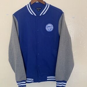 School for Advance Studies Miami Letterman Varsity Baseball Jacket Full Zip Med